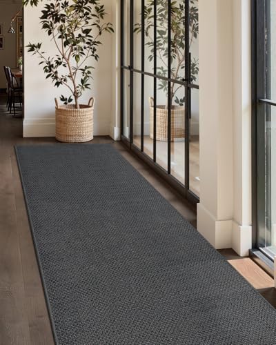 Runner Rug 28"x144" Non Slip Rubber Backing Hallway Rug