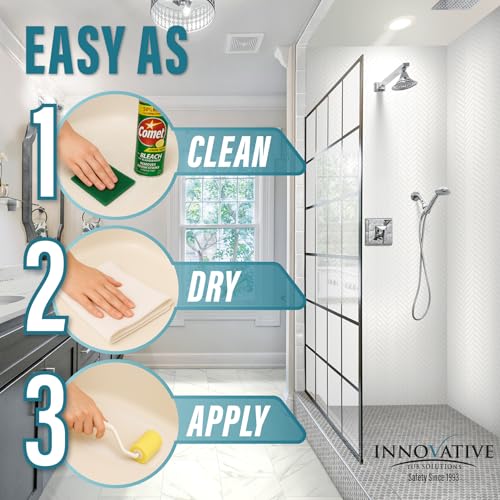 Tub Guard White Tub Grip & Anti Slip Shower Coating (128 Fl Oz)