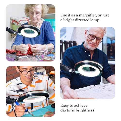 LightView Pro Magnifying Desk Lamp