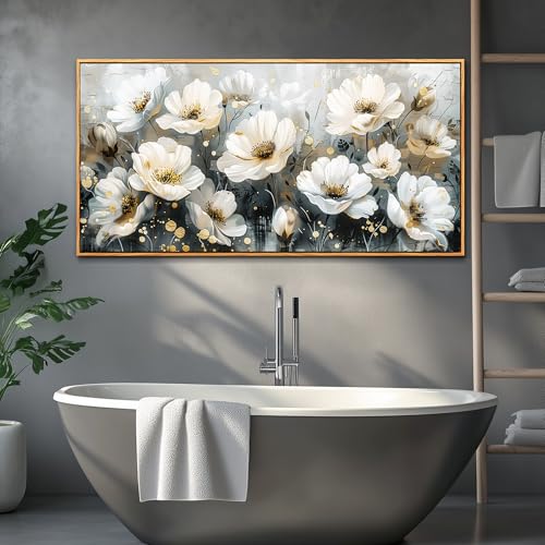 Large Canvas Wall Decor For Living Room Wall Art For Bedroom Office Wall Decorations Print White Ink