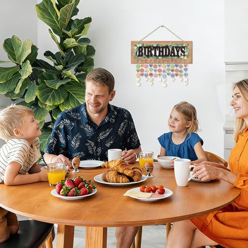 Happy Birthday Wooden Hanging Sign