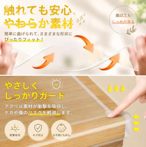 Corner Protector Clear Baby Proofing Edge Guard