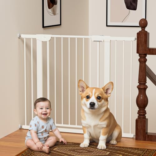 29.5 46" Magnetic Baby Gate for Stairs