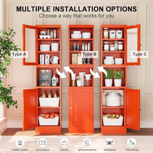 Metal Bathroom Storage Cabinet