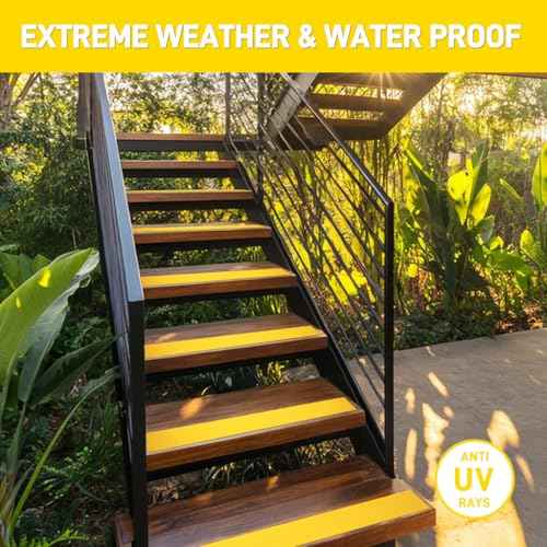 LifeGrip Anti Slip Tape 4" x38' Waterproof Grip Tape for Stairs (38 Foot)