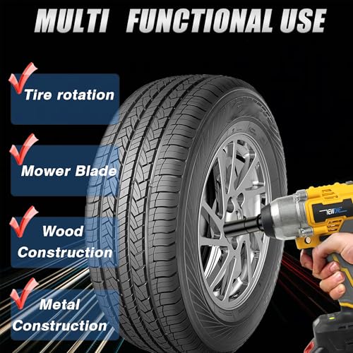 Crodless Impact Wrench with 2.0AH Battery