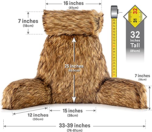 XXL Limited Baby Brown Bear Fabulous Faux Fur Backrest