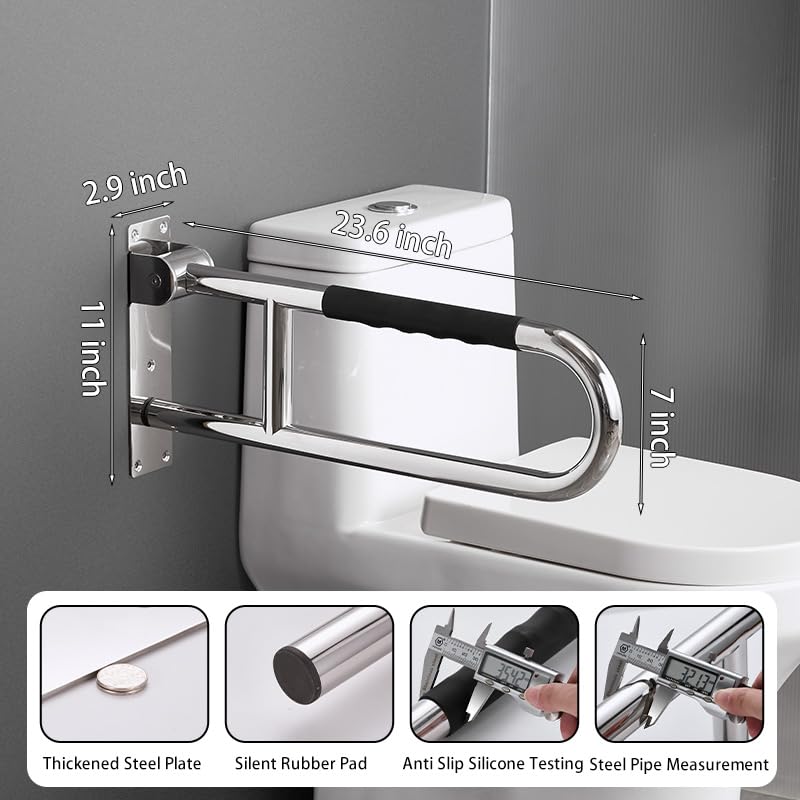 Toilet Grab Bar 23.6 Inch