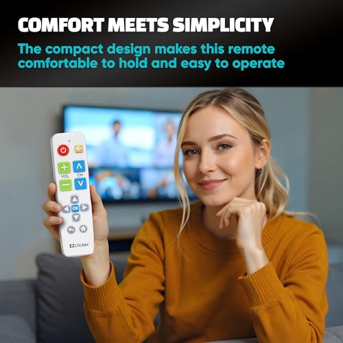Big Button Universal TV Remote
