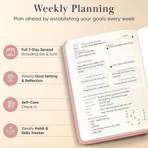 2026 Planner Daily Journal & Gratitude Journal All