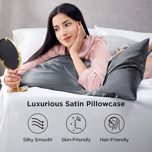 Satin Pillowcases Queen Set of 2 (2 Count)