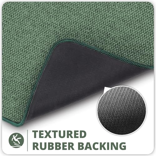Bath Mat Ultra Thin Bathroom Runner Rugs (12.5 Sq Ft)