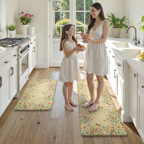 Anti Fatigue Mats for Kitchen Floor (9.11 Sq Ft)