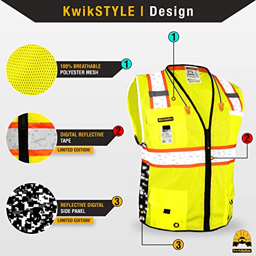 BIG KAHUNA DIGITAL Safety Vest [2PK] Class 2