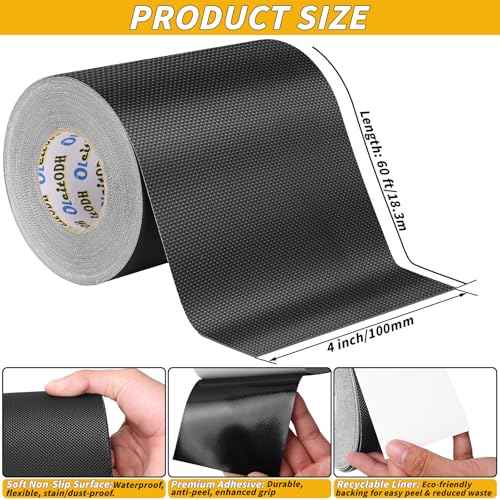4" x 60 ft Rubber Grip Tape (60 Foot)