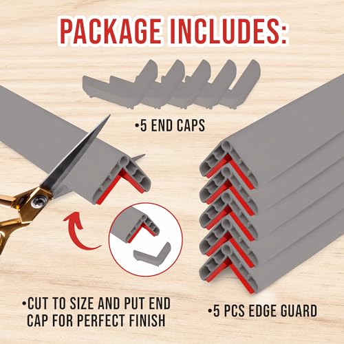 Wall Corner Guard Edge Protector (5 Count)