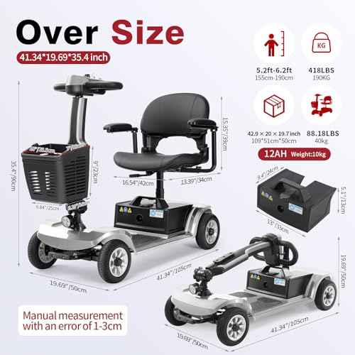 4 Wheel Mobility Scooter 22