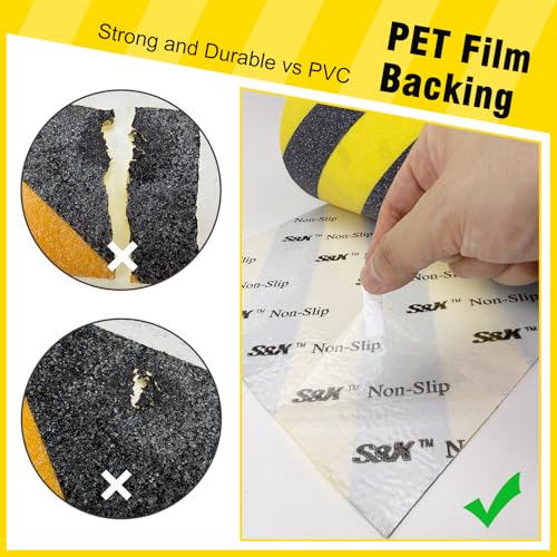 Anti Slip Tape 4in x 33ft Grip Tape for Stairs & Ramps