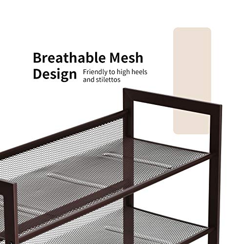 4 Tier Metal Shoe Rack