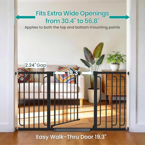 30.4 56.8" Extra Wide Baby Gate