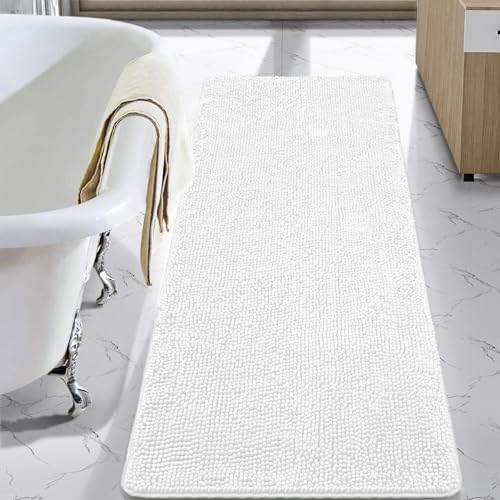 Luxury Bathroom Rug Shaggy Bath Mat 24 x 70 Inch