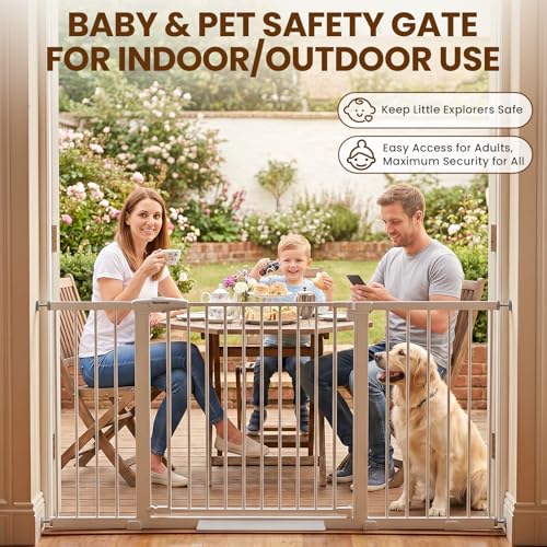 Extra Wide Large Baby Gate for Doorways