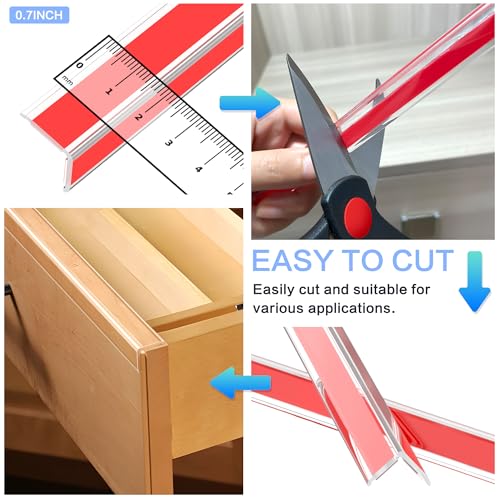 Clear Self Adhesive Mini Wall Corner Protectors (5 Count)