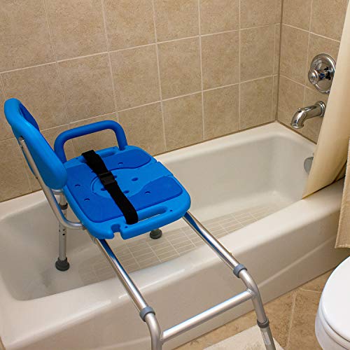 Sliding Shower Chair HydroGlyde Premium Heavy Duty