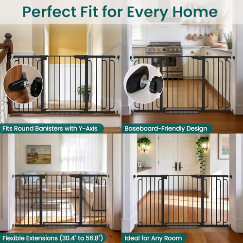 30.4 56.8" Extra Wide Baby Gate