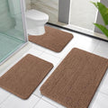 Chenille Bathroom Rugs Sets 3 Piece (5 Count)