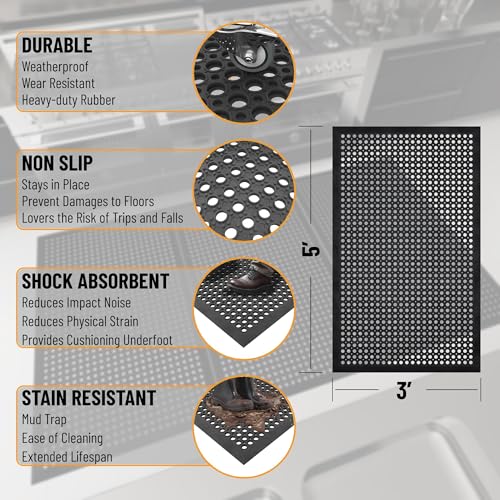 Heavy Duty Rubber Floor Mat