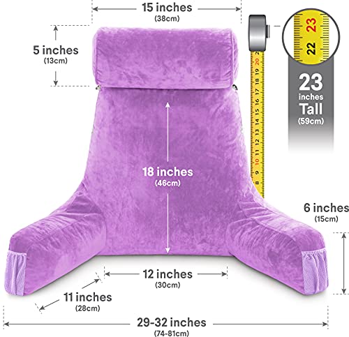 Medium Reading Pillow with Arms