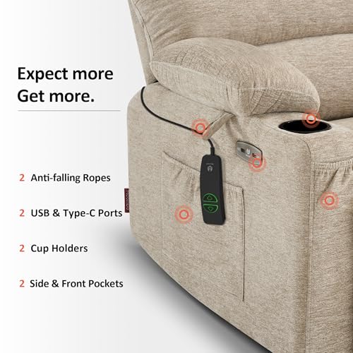 Power Lift Recliner Chair for Elderly