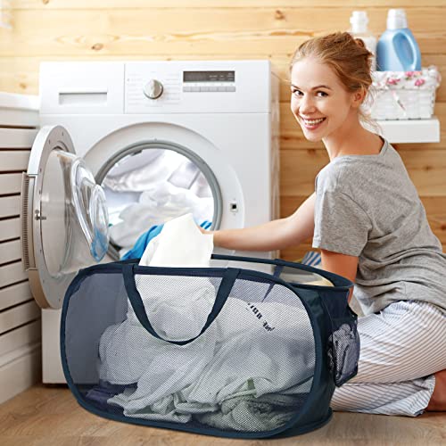 4 Pack Collapsible Laundry Baskets (4 Count)