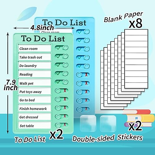 2 Pieces Chores Chart for Kids