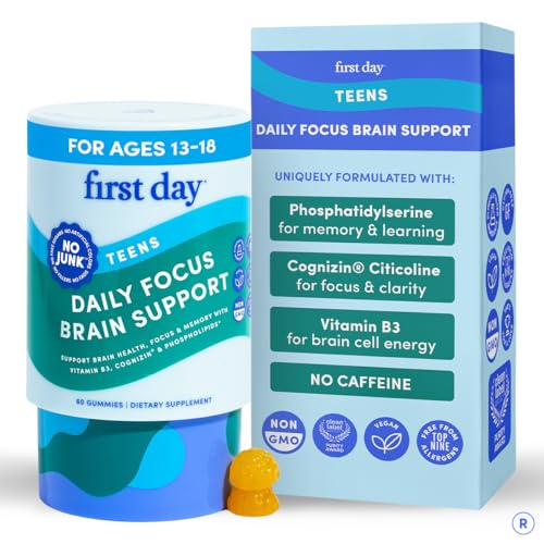 Teen Focus Gummies with Cognizin Citicoline (60 Count)