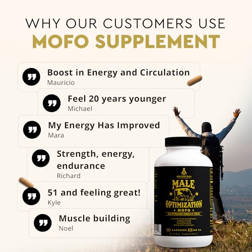 Mofo Men's Beef Organ Capsule Supplement (180 Count)