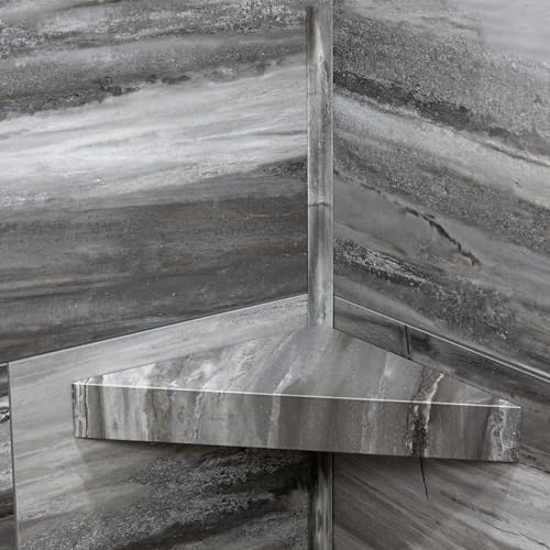 Vinyl Shower Shelf in Hermitage Granite