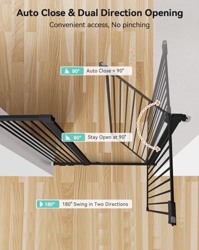 42" Extra Tall Baby Gate for Stairs