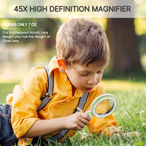 Magnifying Glass with Light