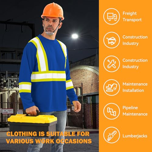 Hi Vis Safety Shirts (3 Count)