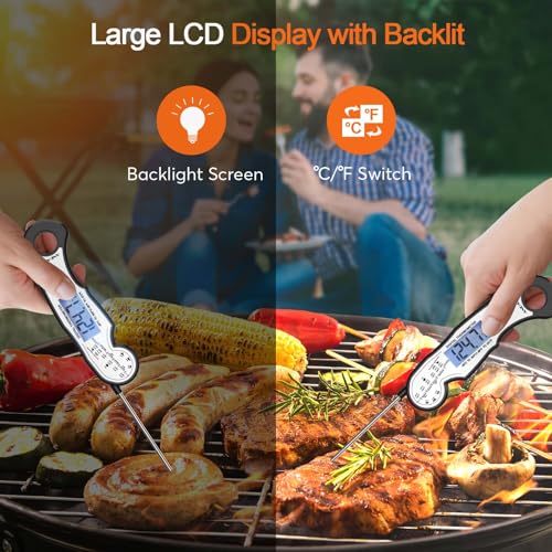 Digital Instant Read Meat Thermometer Digital for Grilling and Cooking