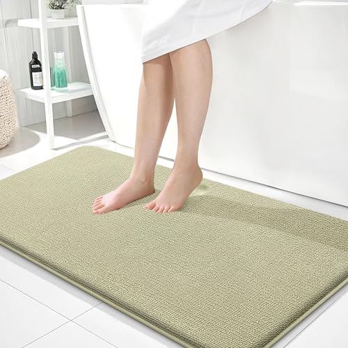 Memory Foam Bathroom Runner Rugs 44x24