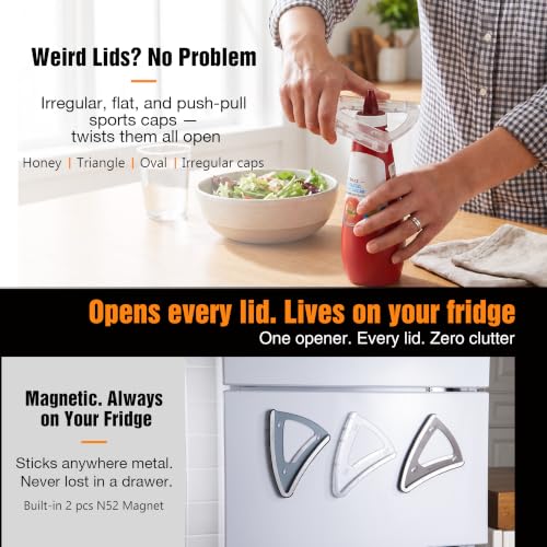 Patented Magnetic Jar Opener