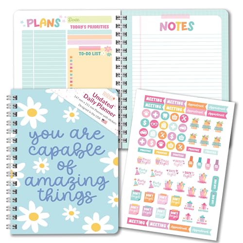 Daily Planner Undated
