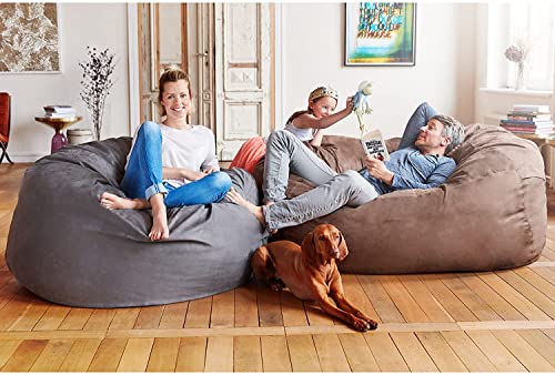 Luxurious 5ft Large Bean Bag Chair with Microsuede Cover