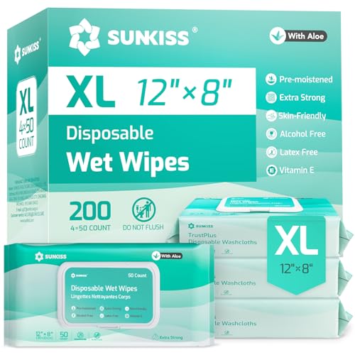 TrustPlus Adult Wet Wipes (200 Count)