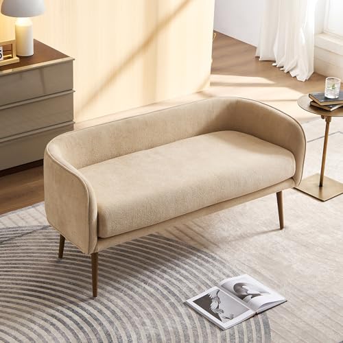 Bedroom Bench with Low Back