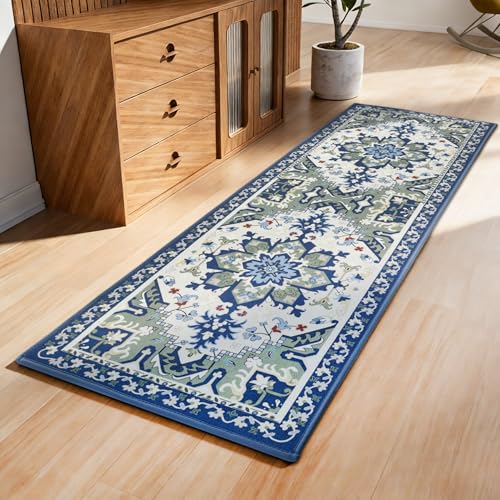 Runner Rug with Non Slip Rubber Backing
