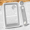 5X 10X 45X Rechargeable Magnifying Glass for Reading